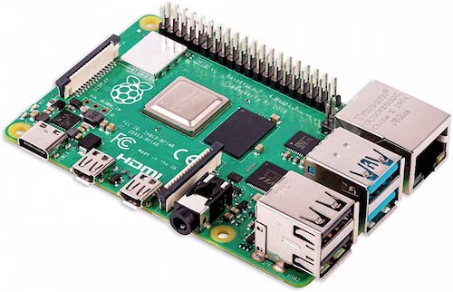 Raspberry Pi 4B board