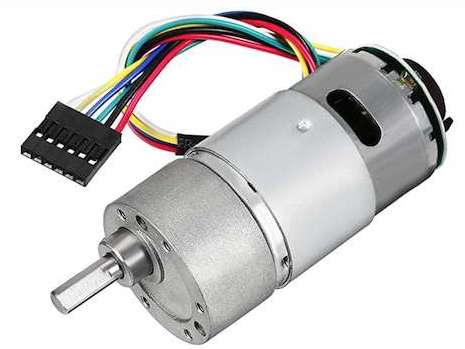 Uxcell gear motor with encoder